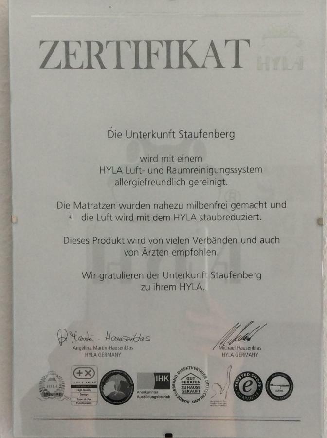Staufenberg  Ferienwohnung Staufenberg מראה חיצוני תמונה